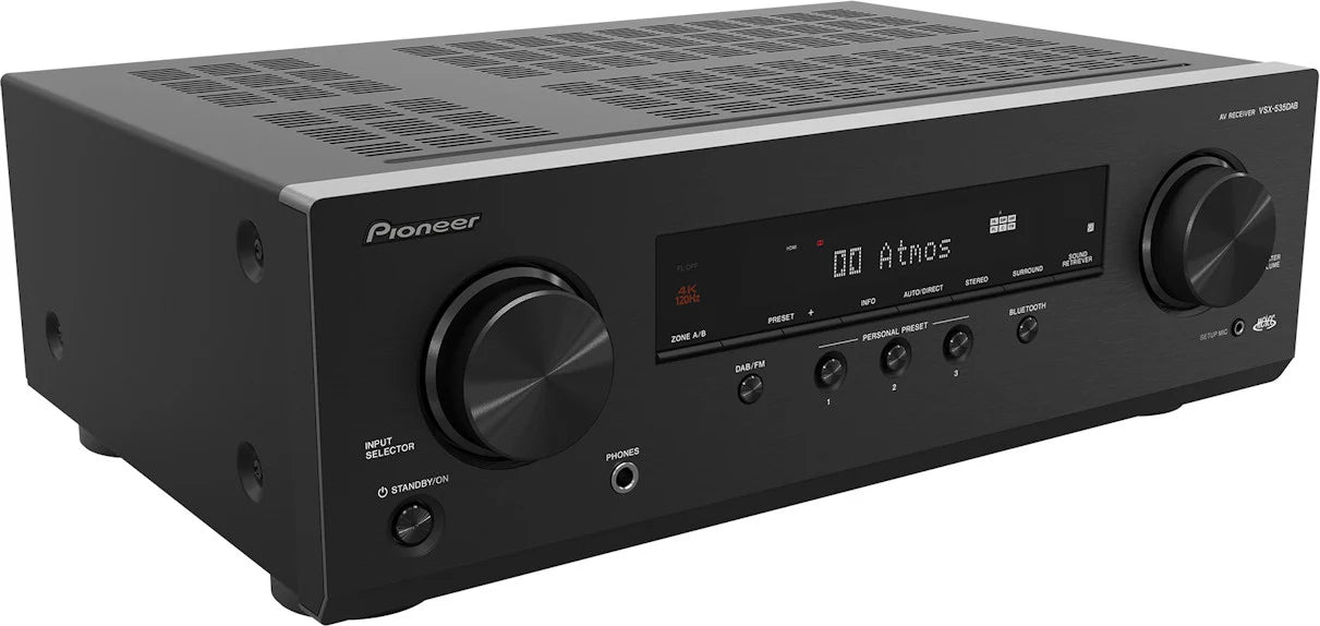 Pioneer VSX535D 5.2-kanals mottaker (svart)