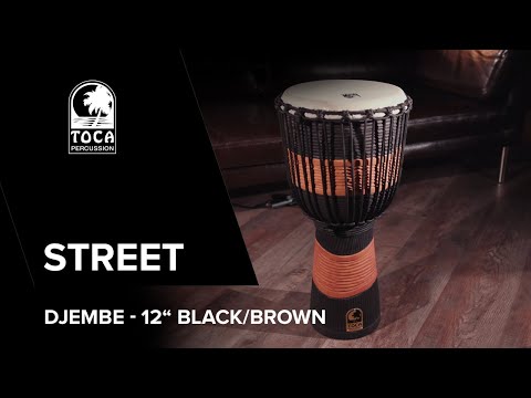 Toca Djembe Street Series - 8", Høyde: 16" (40,5 cm) (TSSDJ-SB)