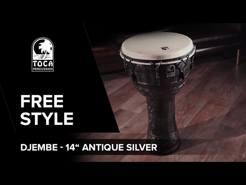 Toca Djembe Freestyle mekanisk stemt - Fiesta (SFDMX-14FB)