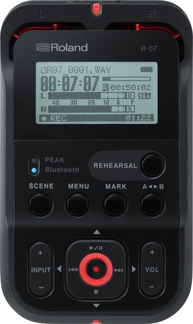 Roland R-07-BK Handy lydopptaker