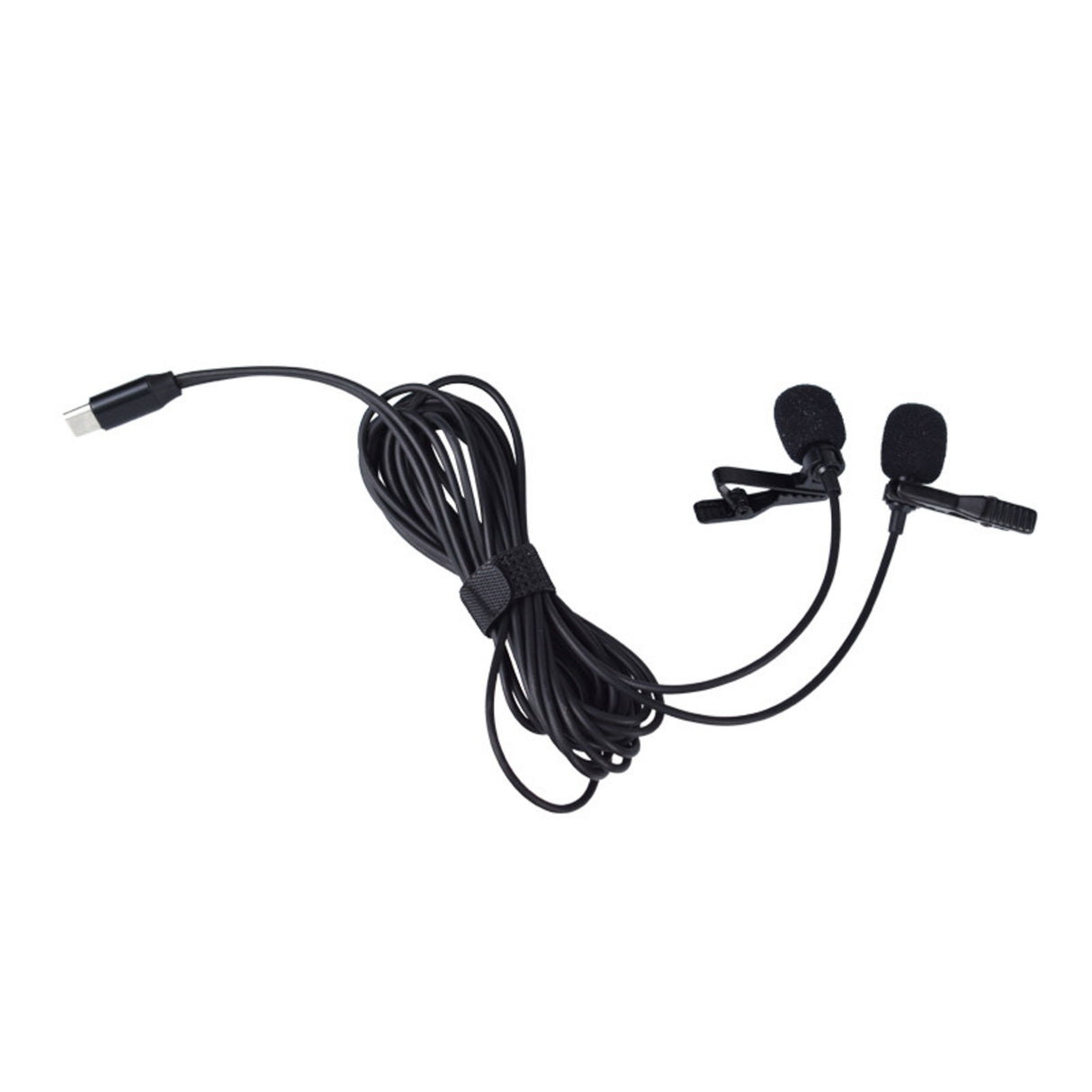 Renton Dobbelt knapphullsmikrofon (USB-C)