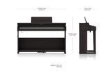 Roland RP701 digitalpiano (naturlig)
