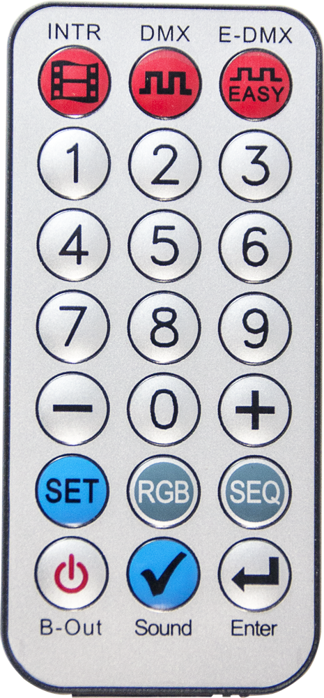 Ibiza laserlys med DMX og ILDA (RGB, 2000MW)