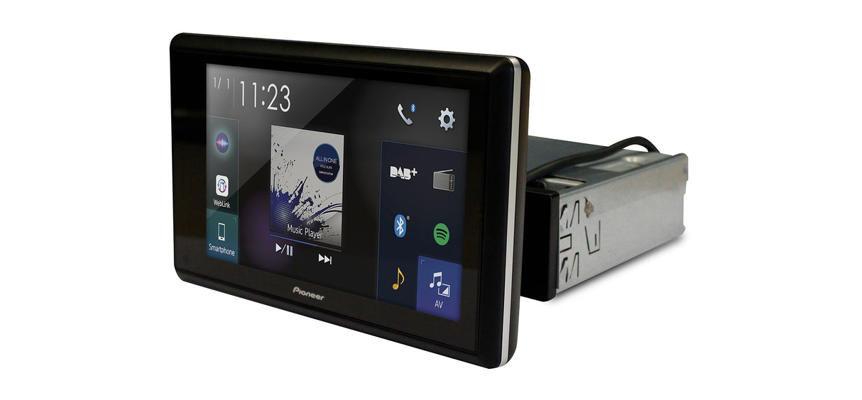 Pioneer SPH-EVO82DAB-Uni1-DIN Bilstereo med Apple CarPlay , DAB og Bluetooth